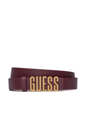 Guess Guess Pasek Damski BW7848 P3425 Bordowy