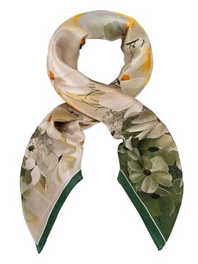 ALLORA BE UNIQUE ALLORA BE UNIQUE Foulard 100% jedwab Verde