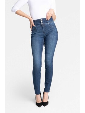 RJ Rocks Jeans RJ Rocks Jeans Jeansy Vicki Niebieski Slim Leg