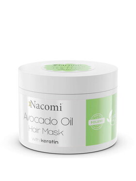 Nacomi Nacomi Avocado Oil Hair Mask maska do włosów z olejem avocado 200ml Maska do twarzy