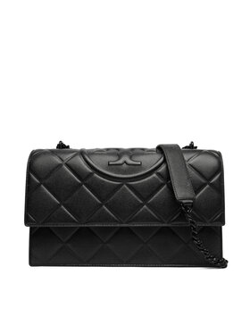 Tory Burch Tory Burch Handtasche Fleming Soft Grain Convertible Shoulder Bag 169791 Schwarz