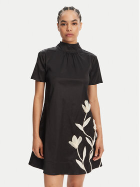 STAUD STAUD Kokteilinė suknelė Ilana R25R2208CT Juoda Regular Fit