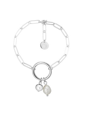 Manoki manoki Bransoletka BA1145 Biały