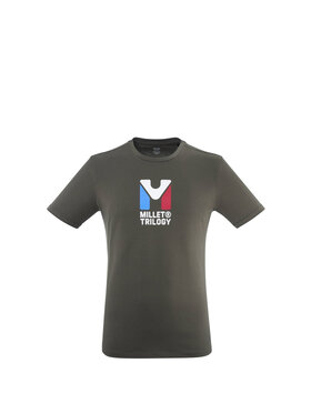 Millet Millet T-Shirt Chamonix Trilogy Ts Ss M Khaki Regular Fit