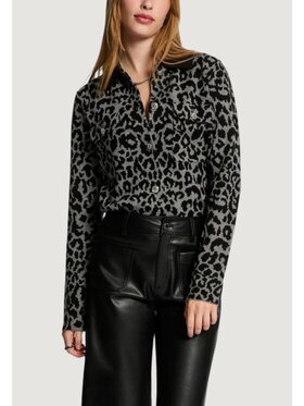 Morgan De Toi Morgan De Toi Cardigan 252-MBOLEO Grigio Casual Fit