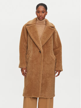 MICHAEL Michael Kors MICHAEL Michael Kors Kożuch 77B1384M52 Brązowy Oversize