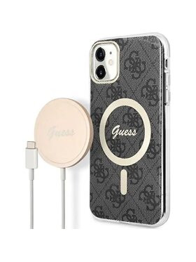 Guess Guess Etui na telefon 4G Print Czarny