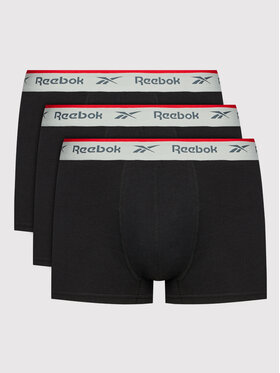 Reebok Reebok Komplet 3 par bokserek Ovett C8266 Czarny
