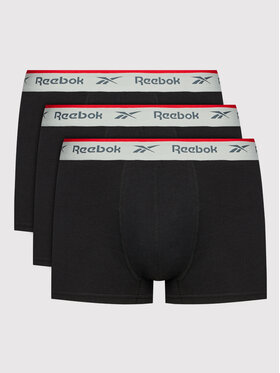 Reebok Reebok Set od 3 para bokserica Ovett C8266 Crna