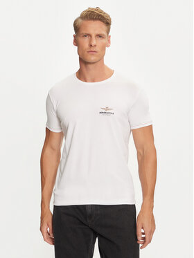 Aeronautica Militare Aeronautica Militare T-Shirt AM1UTI003 Λευκό Regular Fit