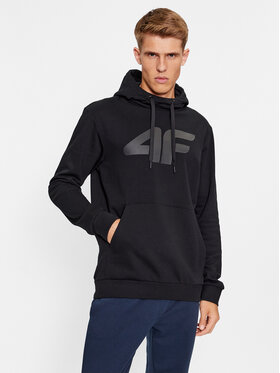 4F 4F Mikina 4FAW23TSWSM694 Černá Regular Fit