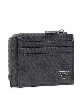 Guess Guess Kreditinių kortelių dėklas Vezzola Smart Mltple Cc W Zip SMEVZL LEA75 Pilka