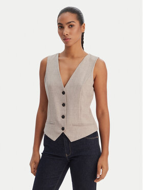 ONLY ONLY Vesta k obleku Linda 15336753 Béžová Regular Fit