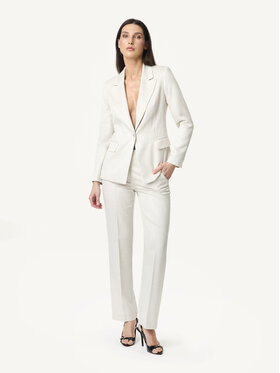 KMX KMX Marynarka 107750001 Beżowy Fitted Fit