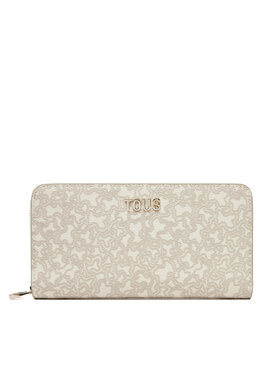 TOUS TOUS Portafoglio grande da donna Kaos Mini Lines 2002183401 Beige