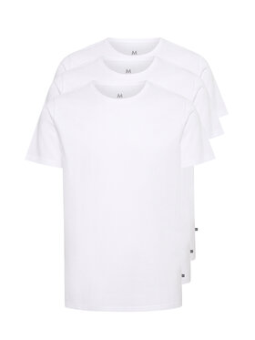 Matinique Matinique Set 3 tricouri Jermane 30206507 Alb Regular Fit