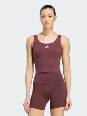 adidas adidas Koszulka techniczna 158405 Czerwony Fitted Fit