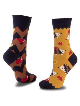 Many Mornings Many Mornings Skarpety Wysokie Unisex Apple Hedgehog Kolorowy