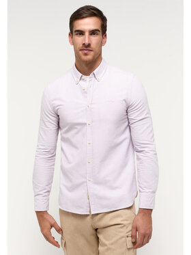 Mustang Mustang Camicia EDINBURG Rosa Slim Fit