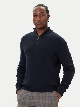 Bugatti Bugatti Pullover 7500-85525D Dunkelblau Regular Fit