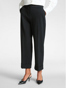 Elena Mirò Elena Mirò Pantaloni di tessuto P801P000340N033 Nero Regular Fit