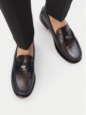 Tommy Hilfiger Tommy Hilfiger Μοκασίνια FM0FM06076 Σκούρο μπλε