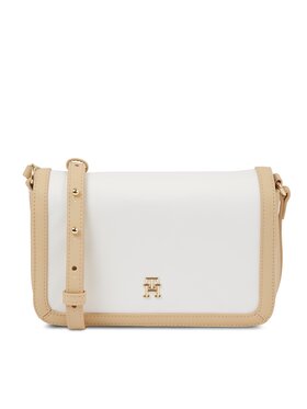 Tommy Hilfiger Tommy Hilfiger Sac à main Th Essential S Flap Crossover Cb AW0AW16417 Beige