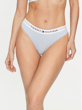 Tommy Hilfiger Tommy Hilfiger Stringi UW0UW04146 Niebieski