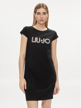 Liu Jo Liu Jo Sukienka codzienna VA4103 JS003 Czarny Regular Fit