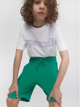 Sprandi Sprandi Sportske kratke hlače SS21-SHB001 Zelena Regular Fit