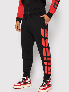Guess Guess Spodnie dresowe Z2RB07 KAIJ1 Czarny Regular Fit