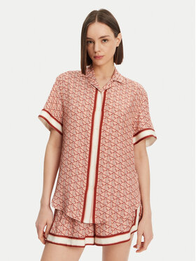 Lacoste Lacoste Koszula CF0495 Pomarańczowy Oversize