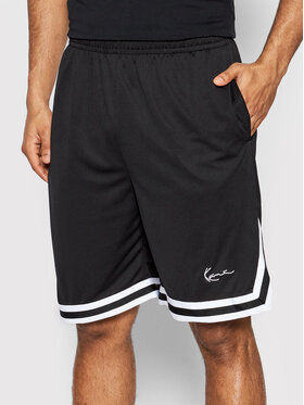 Karl Kani Karl Kani Pantaloncini sportivi Signature Mesh 6014432 Nero Relaxed Fit