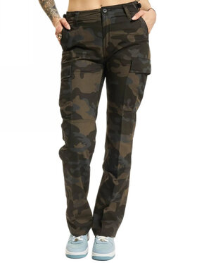 Brandit Brandit Spodnie materiałowe 11007.4 Khaki Cargo Fit