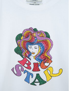 BIG STAR BIG STAR Bluzka ALICJA Biały Basic Fit