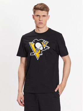 47 Brand 47 Brand Тишърт NHL Pittsburgh Penguins Imprint '47 Echo Tee HH015TEMIME544252JK Черен Regular Fit