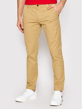 Tommy Jeans Tommy Jeans Chino kalhoty Scanton DM0DM09595 Hnědá Slim Fit