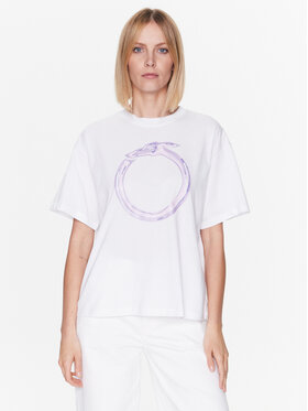 Trussardi Trussardi Тишърт 56T00561 Бял Regular Fit