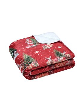 MIAhome MIAhome Koc świąteczny REGALI DI NATALE Czerwony