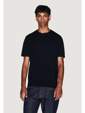 Armani Exchange Armani Exchange T-Shirt 8NZM5C ZM3JZ Czarny Bermuda Fit