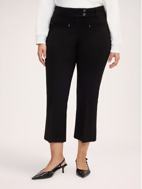 Fiorella Rubino Fiorella Rubino Spodnie materiałowe P073L002490N033 Czarny Flare Fit