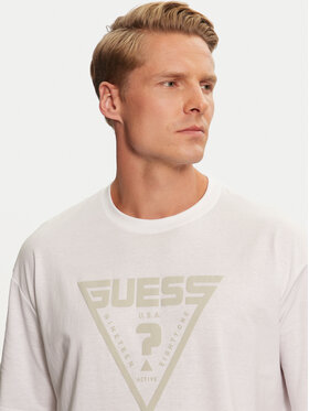 Guess Majica Azha Z4BI02 I3Z14 Bela Regular Fit