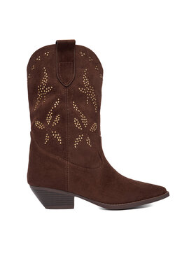 DeeZee DeeZee Cizme și botine cowboy CEO-R25AW09079 Maro