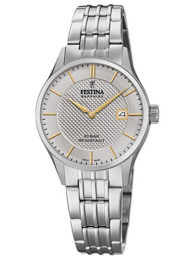 Festina Festina Zegarek F20006/2 Srebrny