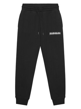Napapijri Napapijri Spodnie dresowe M-Gori NP0A891C D Czarny Regular Fit