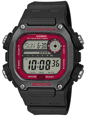 Casio Casio Zegarek DW-291H-1BVEF Czarny