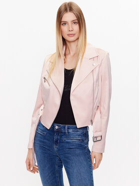 Guess Guess Ženska jakna W3YL13 WFJ02 Roza Slim Fit