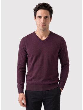 Pako Lorente Pako Lorente Sweter P26WB-2X-003 Fioletowy Straight Fit