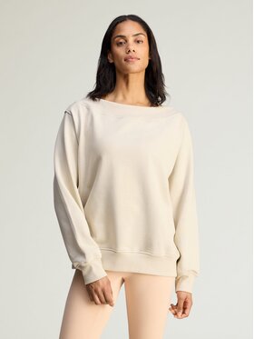 adidas by Stella McCartney adidas by Stella McCartney Bluza techniczna 169181 Beżowy Loose Fit