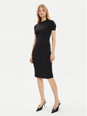 Calvin Klein Calvin Klein Každodenné šaty K20K207233 Čierna Slim Fit
